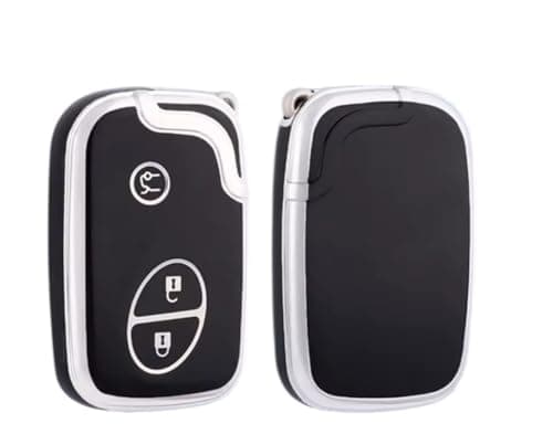 USHOP Soft Silicone Car Key Case Cover for BYD L3 Key Fob Shockproof Auto key shell