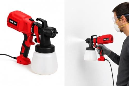 Electric Paint Spray Gun:400W Paint Spray Gun, Easy to Use for Painting | Easy to use, Wall and Door Paint, Paint fence, Cabinet Paint, 400W