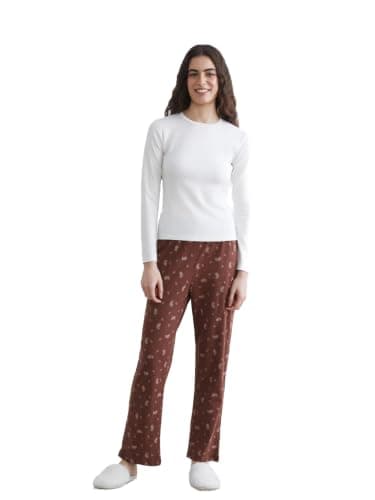 LC WAIKIKI Woman Patterned Pajama Bottoms with an Elasticated Waist