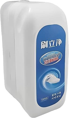 Shoe Cleaner for White Sneakers and Fabric Footwear, 100ml Cleaning brush