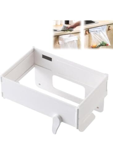 Foldable Plastic Trash Bag Holder Lightweight Portable Waste bag