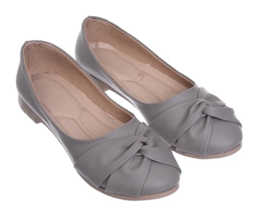 B&W womens B&W-W098-Grey Sneaker