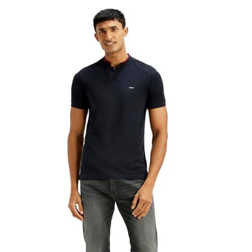 Levi's Mens Mandarin Polo 01 Modern (pack of 1) Shirt