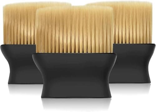 Circle M Car Interior Soft Bristle Detailing Brush: Dashboard Air Vents Cleaning Tool – Black Home