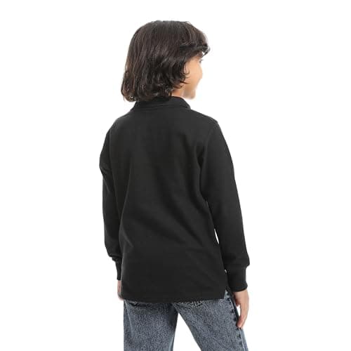 CAESAR - سيزر Boys Boys' Polo Shirt with Collar and Long Sleeves Boys' Polo Shirt with Collar and Long Sleeves