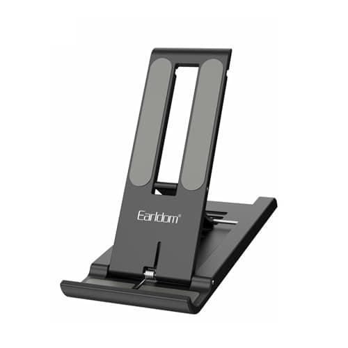 Earldom Desktop Adjustable Aluminum Aloy Premium Smartphone Stand Foldable EH-161 Portable electronic device stand