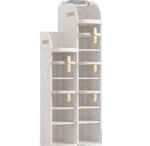 Smart Acrylic Sturdy Storage and Organizer with Wheels - Movable Organizer for Bathroom, Kitchen, Closet, Living Room - Suitable for Small and Large Items KH Caddy