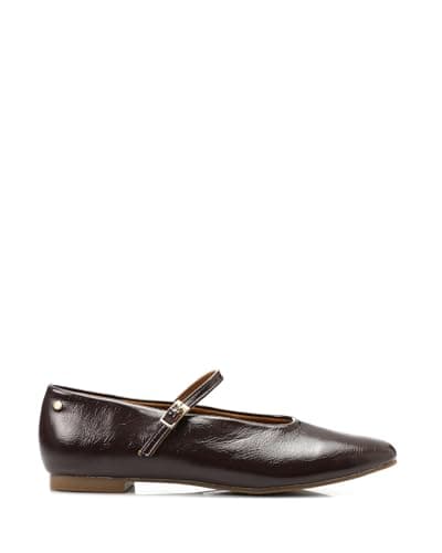 dejAVU womens FAN-DVTX-001 Mary Jane Flat Shoes