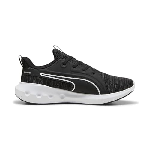 PUMA unisex-child SOFTRIDE CARSON KNIT Road Shoes