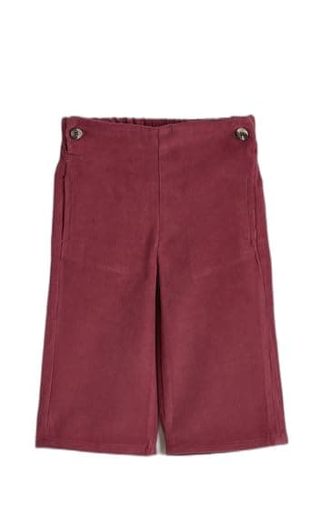 LC WAIKIKI Wide Leg Girls' Velvet Trousers Pants
