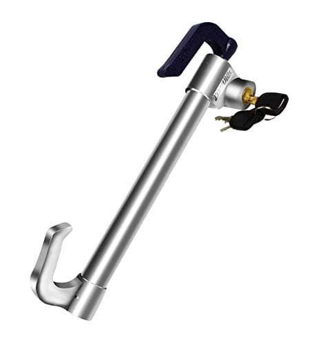 Semaphore Anti-Theft Handlebar Head Clutch Throttle Brake Lock car Retractable Multi-Function Lock, Double Protection high Security Stainless Steel Steering Wheel Lock for Volkswagen Cross Polo