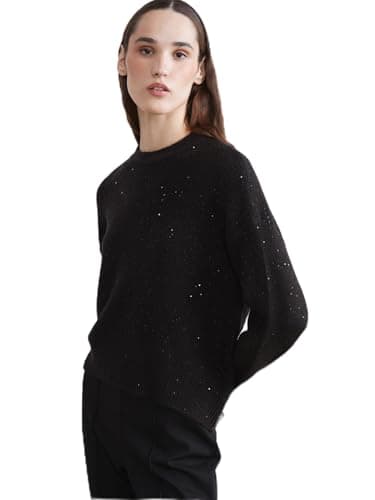 LC WAIKIKI Woman Crew Neck Embellished Women's Knitwear Sweater