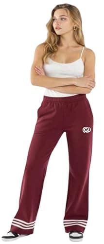 MEZA Women's Wide League Summer Milton Elastic Elastic Waist Athletic Athletic Athletic Outdoor Sweatpants Pants
