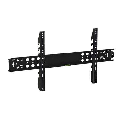 VT-100S Fixed TV Wall Mount Bracket – Heavy-Duty Locked Design for 50”–100” LCD/LED TVs, Universal VESA 200×200 to 450×850, 80 kg Load Capacity – Black Flat screen display mount