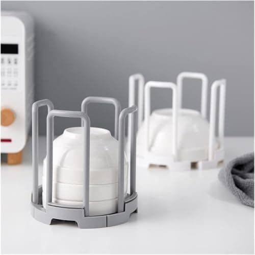 Multi-Layer Dish Rack Organizer for Kitchen Cabinet and Countertop Storage Drying rack
