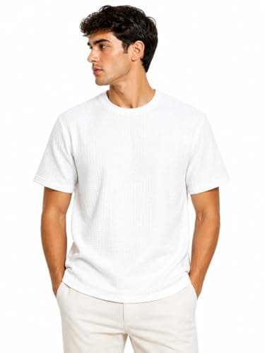 CAESAR Mens Men's plain crew neck t-shirt Men's plain crew neck t-shirt