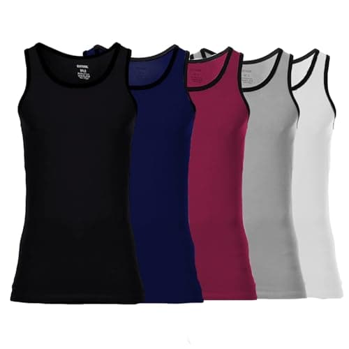 Set Of (2) Sleeveless Derby - White Shirt
