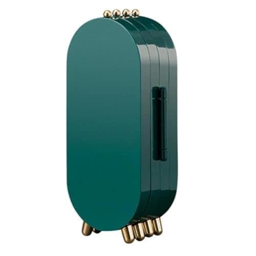 Jewellery Storage Earring Storage Organizer Travel Organizer (green) Jewelry storage