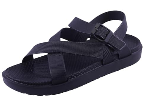 Romba Men's Sandals for Men - Waterproof and Slip Resistant - Comfortable and Light Design for Daily Walking and Trekking