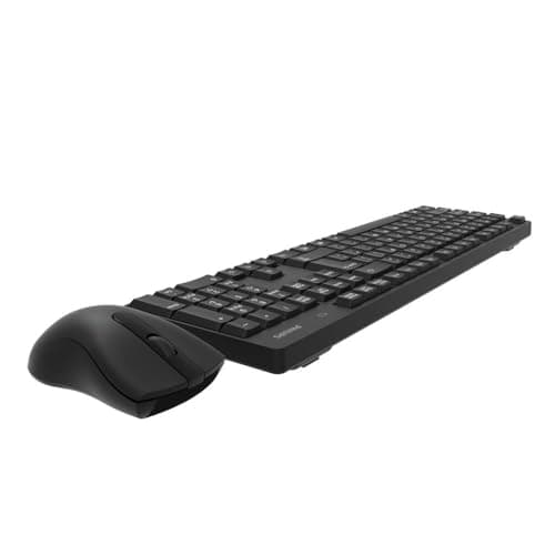 PHILIPS C501 Ergonomic Wireless - 2.4 GHz Connection Keyboard-mouse combo - SPT6501B - for Desktop, PC, Gaming Keyboard mouse set