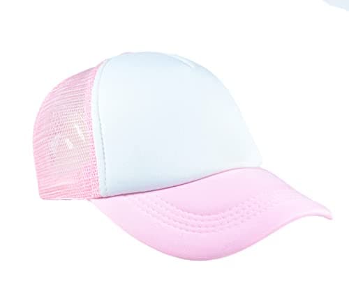 Unisex Cotton Mesh Trucker Cap, Reinforced Cotton Padded Front, Adjustable Snapback Closure, Classic Design Multicolor