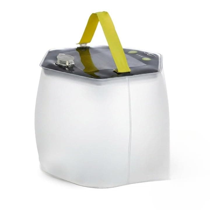 Foldable Solar LED Lantern with USB-C Charging for Camping and Emergency