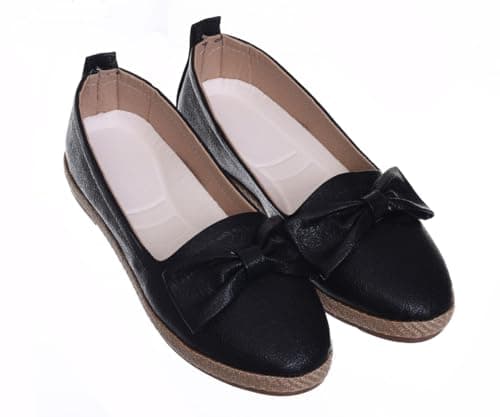 B&W womens B&W-W093-Black Sneaker