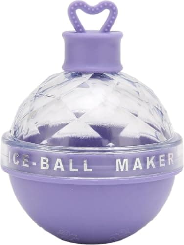 Silicone Sphere Ice Ball Maker for Iced Drinks and Juices Leakproof Mold