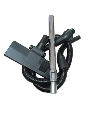 An imported vacuum cleaner set consisting of three pieces (a vacuum hose, a vacuum brush, and a stainless steel vacuum pipe compatible with the Toshiba 1600 VC-EA100 vacuum cleaner)