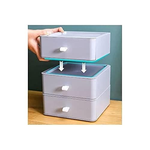Makeup Organizer 3-Piece Storage drawer