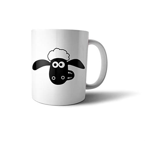 Ceramic Sheep Print Mug - Multi Color Drinking cup