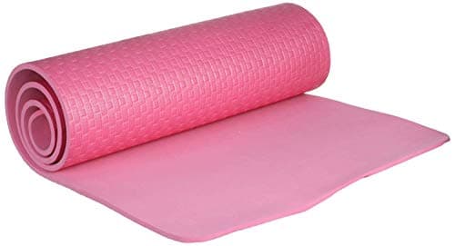 SPURT Yoga Mat Size 183x61 cm Thicknes 10MM Pink Exercise mat