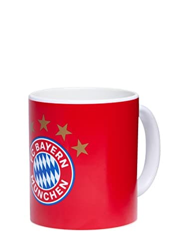 FC Bayern München Mug 5 Stars Red Drinking cup