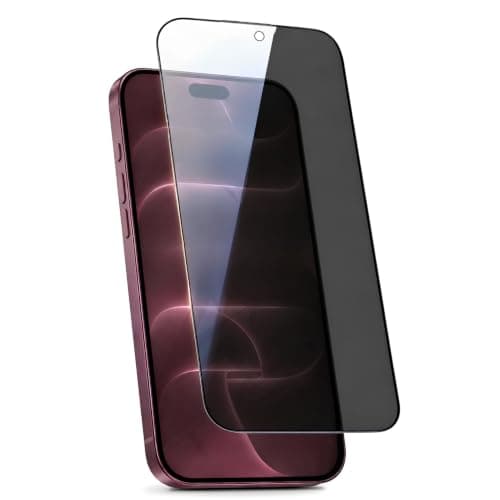 Privacy Screen Protector 9H Tempered Glass Anti-Spy Full Coverage Compatible With (IPhone 18 Pro)
