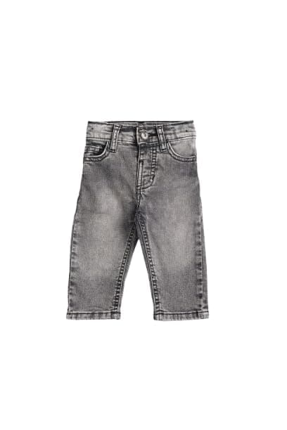 Junior Baby Boys Marine Blue Cargo Pant, MARINE BLUE, 12
