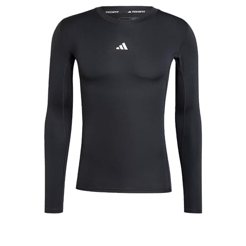 adidas Men's Techfit Compression Training Longsleeve Tee Long Sleeve T-Shirt (pack of 1)