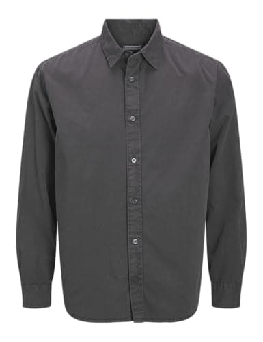 JACK & JONES Mens JJECHARGE FADED SHIRT LS SN Modern (pack of 1)