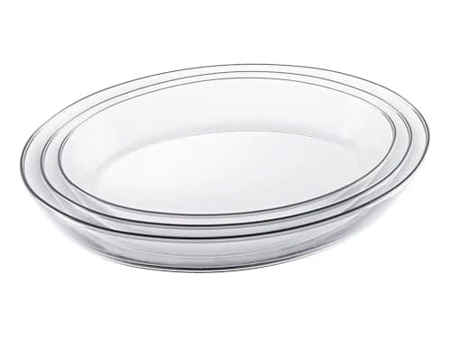 Marinex 3 Pieces Set - Oval Roasters 2.4L - 3.2L - 4L with Box Casseroles