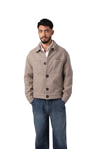 ASTK Mens Wool blend Jacket (pack of 1) Coat