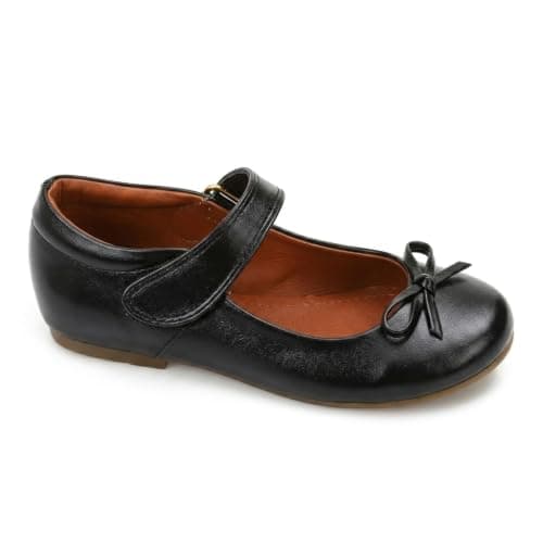 Patent Bow Mary Jane Ballet Flat | Girls Leather Shoes Soft Casual Shoes.
