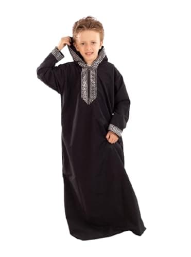 Premium Heritage Kids Jalabiya - Comfort and Style - Boys Abaya by Mazaya Apparel