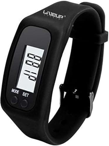 Digital Pedometer Watch with Calorie Tracker Distance and LCD Sport Band