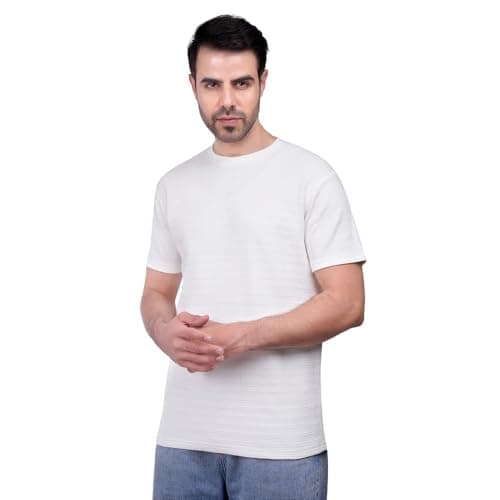 Coup 1000675 Round Neck Short Sleeves Plain T-Shirt for Men, Medium, White Stovetop kettle
