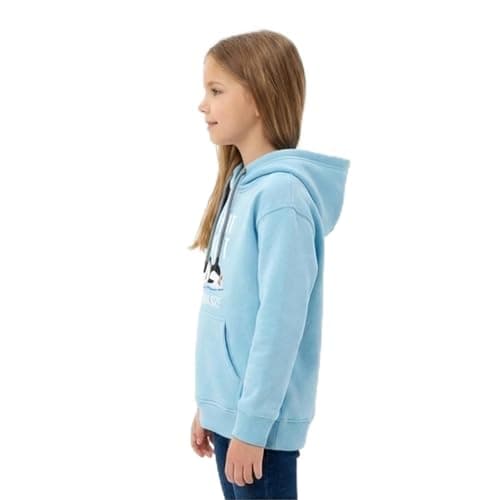 CAESAR - سيزر Girls Girls' winter Melton hoodie with prints on the chest Girls' winter Melton hoodie with prints on the chest Outerwear
