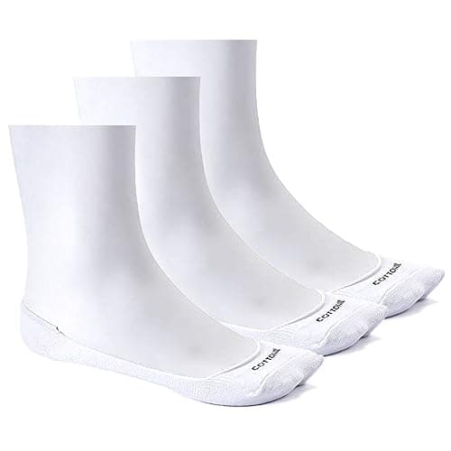 Cottonil Unisex Pack Of (3) Invisible Hidden Socks