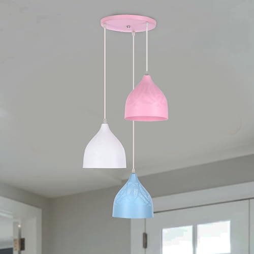 El Rawda RL-PF-008 Modern and Elegant High Quality Perforated Ceiling Lamp for Living Room or Bedroom - Multi Color Light fixture