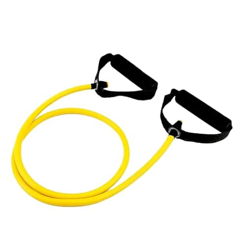 Resistance Exercise Band with Handles for Home Gym & Workout Training