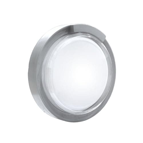 Bulkhead Light, Globe Light External, Indoor and Outdoor, Waterproof (Warm, Rounded, 25 Watt, Gray Body) Light fixture