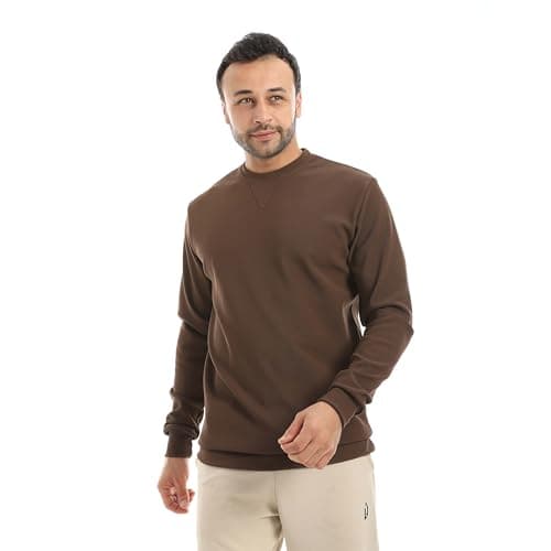Red Circle Mens T-Shirt Round T-Shirt Round Sweatshirt