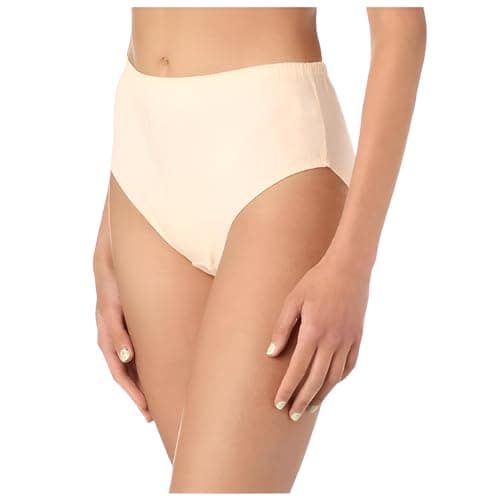 Dahab Plain Elastic Trim Cotton Briefs For Women-Light Simon-S Underpants